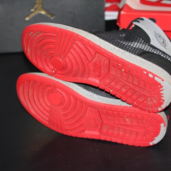Nike Jordan 1 Retro 89 Black Cement 599873-003 main image 5